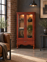 Cherry Wood Vintage Cabinet | Catchy