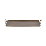 Sanzo Hammered Rectangle Metal Tray