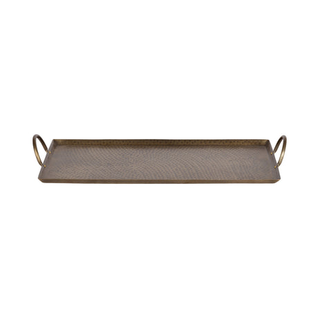 Sanzo Hammered Rectangle Metal Tray