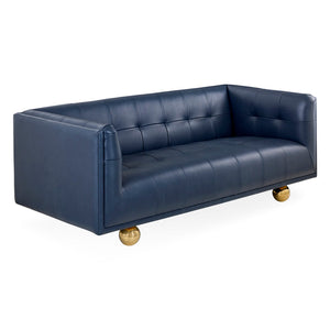 Brass Ball Feet Tufted Sofa | Jonathan Adler Claridge | Oroa.com