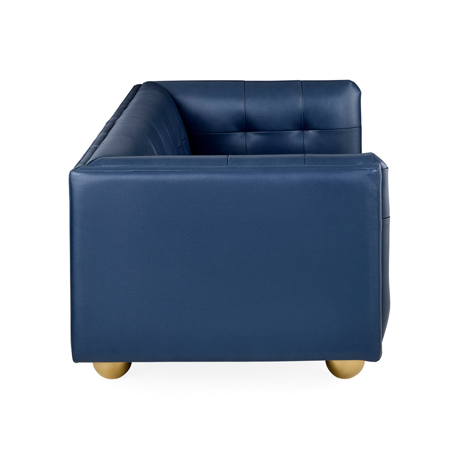 Brass Ball Feet Tufted Sofa | Jonathan Adler Claridge | Oroa.com