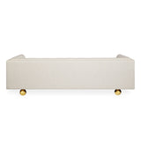 Tufted White Sofa | Jonathan Adler Claridge | Oroa.com