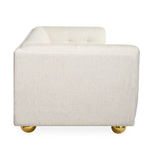 Tufted White Sofa | Jonathan Adler Claridge | Oroa.com