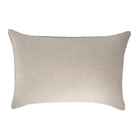 Coastal Blue Silk Velvet Ikat Pillow Cover, 16 X 24