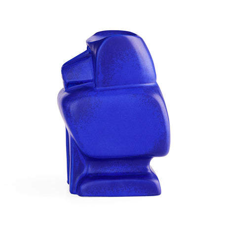 Blue Stoneware Sculpture | Jonathan Adler Cobalt Baboon | Oroa.com