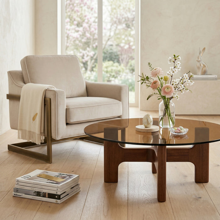   brown glass coffee table - www.oroa.com | Oroa.com