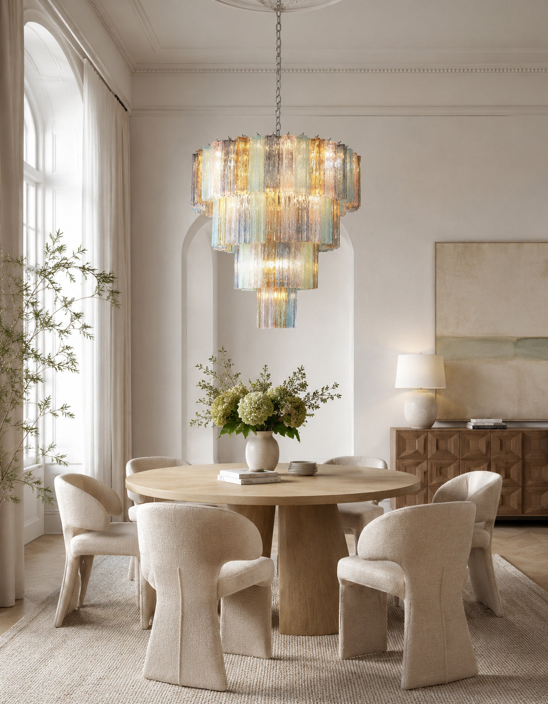 chandeliers with colors - oroa