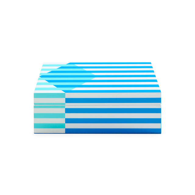 Multicolored Stripes Lacquer Box S | Jonathan Adler Copenhagen | Oroa.com