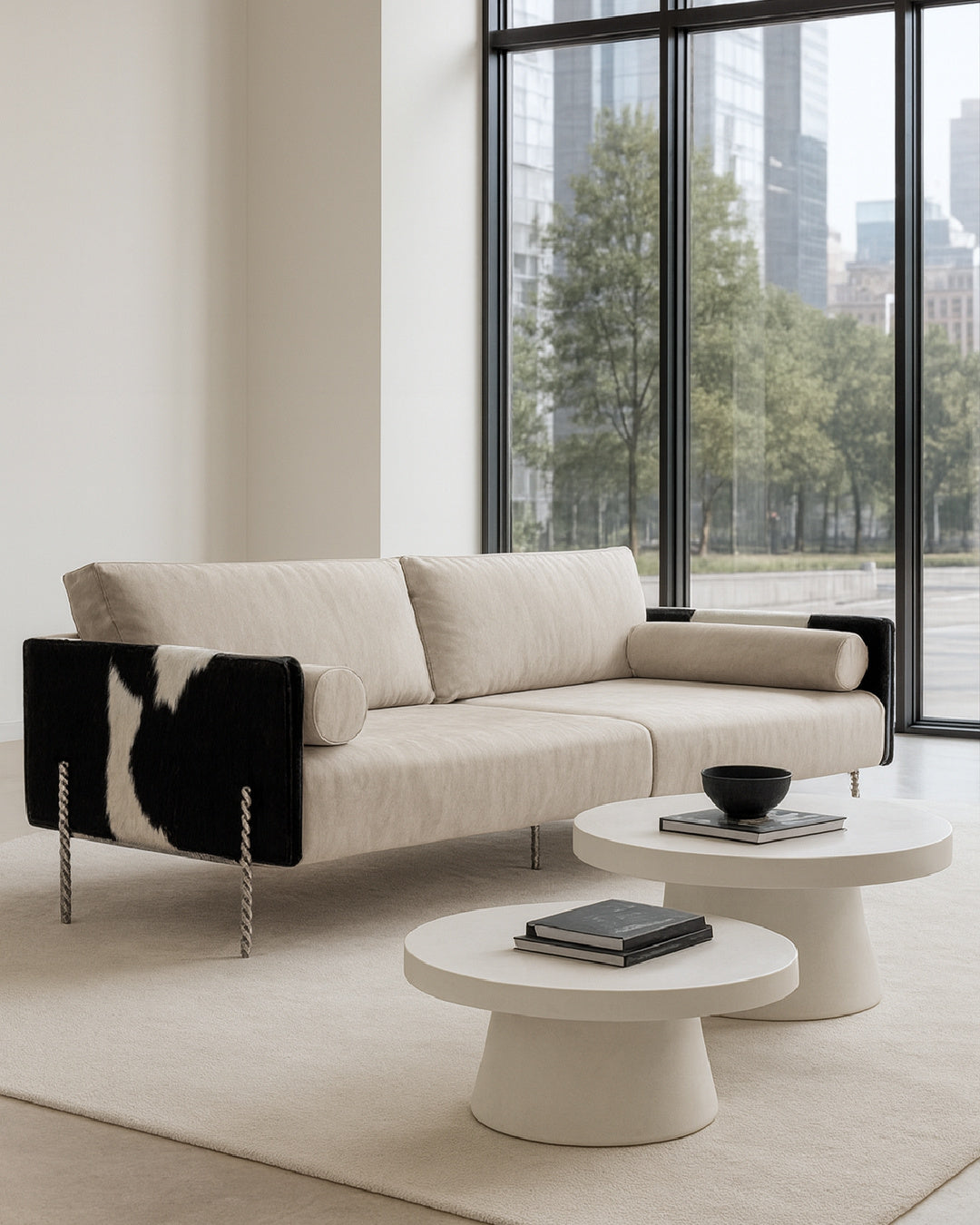 cowhide sofa - www.oroa.com