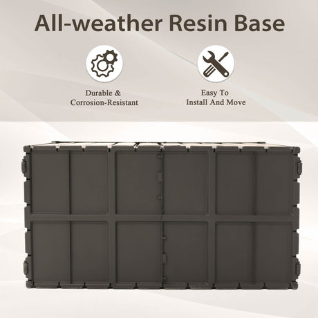 Outdoor Storage Deck Box Waterproof