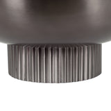 Rooks Ribbed Metal Bowl