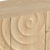 Natural Wave Front Media Console 70 Inch – OROA, view 9