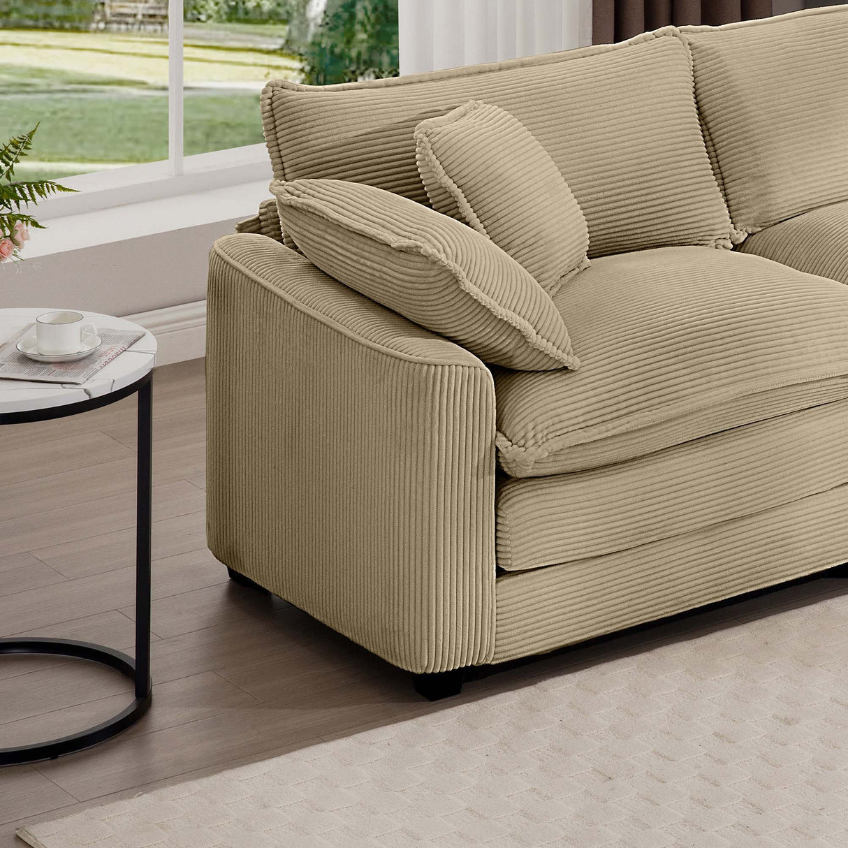 Modern 2 Seater Loveseat - Comfort