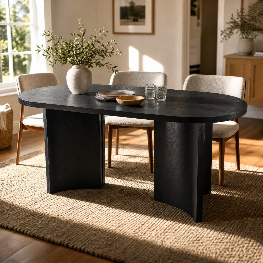 black oval dining table - oroa.com
