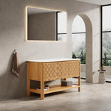 Freestanding Bathroom Cabinet, Carrara - OROA