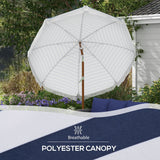 Outdoor Patio Umbrella with Tilt and Vent