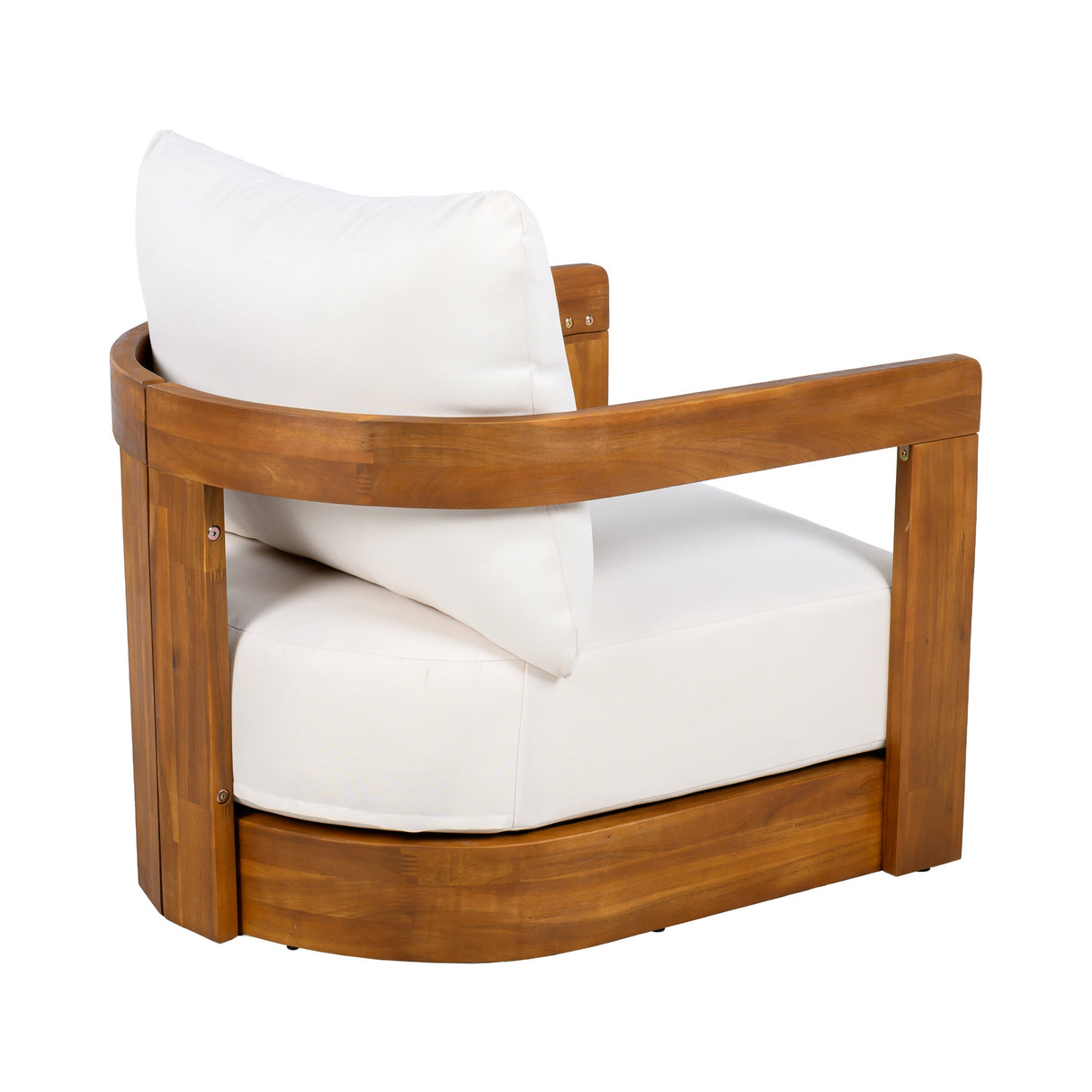 Premium Acacia Wood Outdoor Club Chair Capri