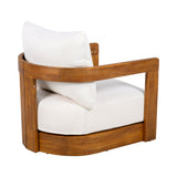 Premium Acacia Wood Outdoor Club Chair Capri