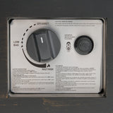 Modern Dark Grey - Outdoor Iron Propane Fire Pit