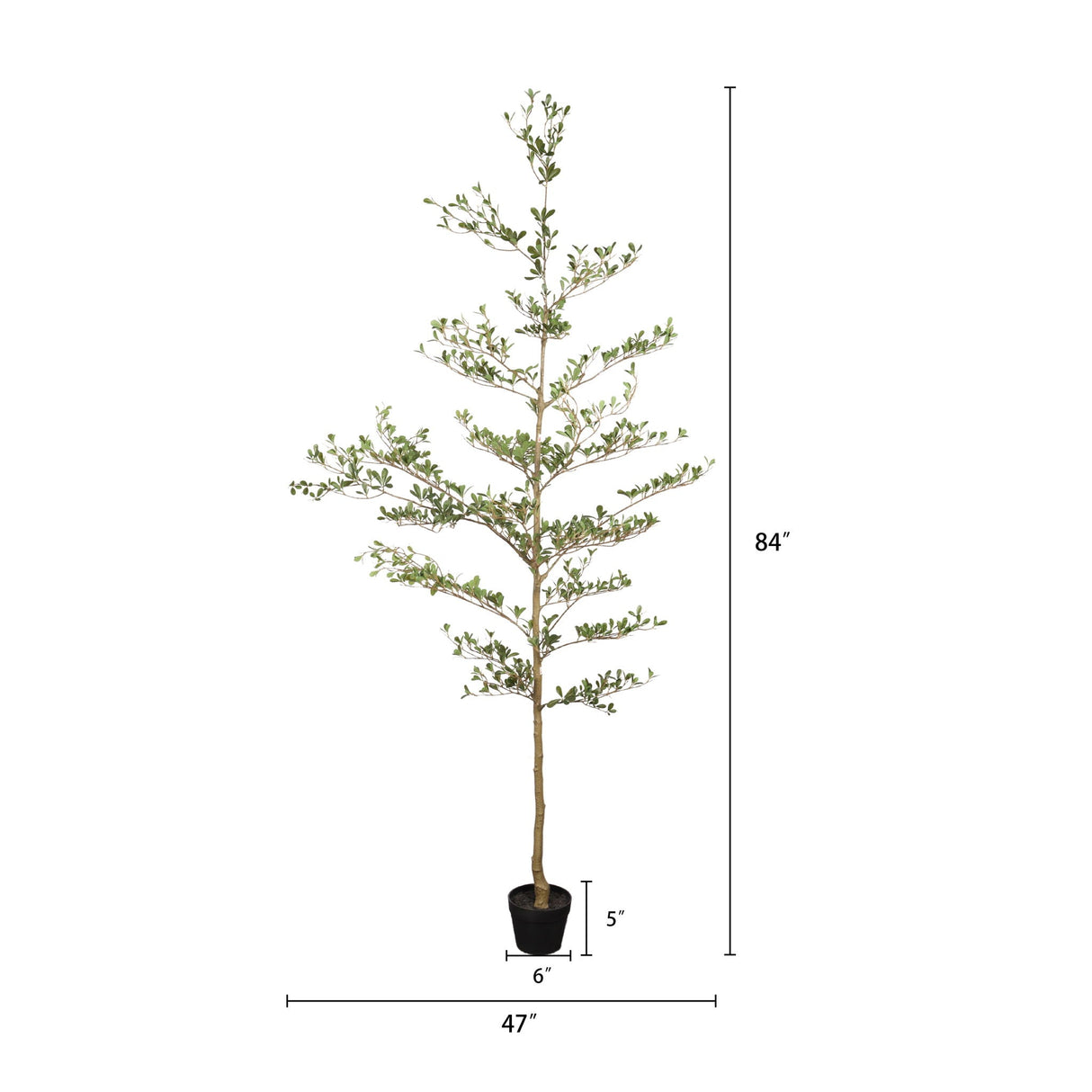 Artificial Olive Tree - Green Leaves - Natural look