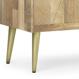 Jager - TV Media Stand - Mango Wood