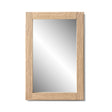 Langford Solid Reclaimed Elm Wall Mirror, Heritage Light Natural Brown - OROA Modern Furniture