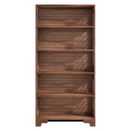 Brown Mid Century Bookcase | OROA