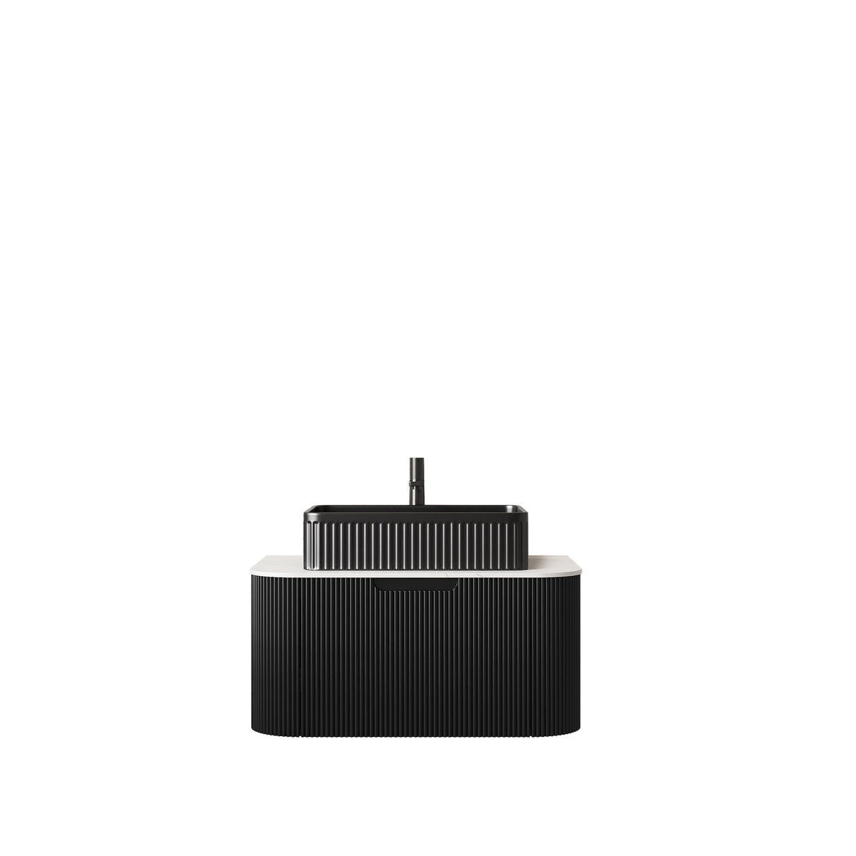 Floating Bathroom Vanity & Sink - OROA