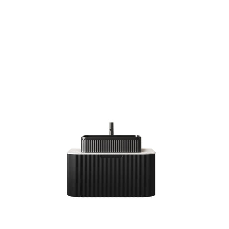 Floating Bathroom Vanity & Sink - OROA