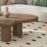 Free Form Walnut Coffee Table