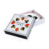 Card Motif Porcelain Plate Set (4) | Jonathan Adler Dealer's Choice) | Oroa.com