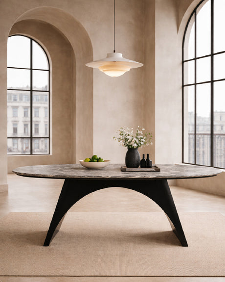 dining table black legs - www.oroa.com
