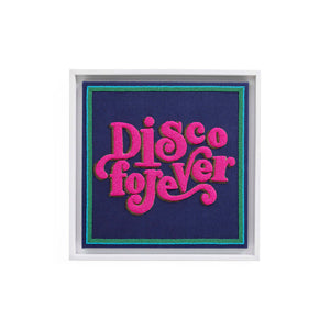 Hand-beaded Linen Wall Art | Jonathan Adler Disco Forever | Oroa.com