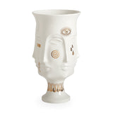 Gilded Porcelain Face Urn | Jonathan Adler Dora Maar | Oroa.com