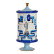 Blue Prints Porcelain Peyote Canister | Jonathan Adler Druggist | Oroa.com