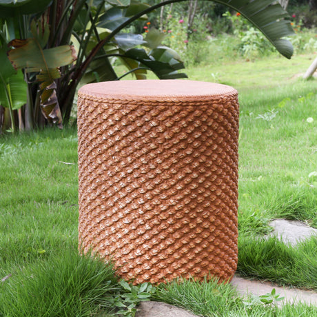 Evie Outdoor Patio - Side Table Brown