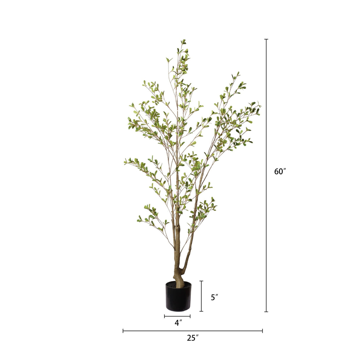 Silk Olive Tree  - Natural Look 60.0"H
