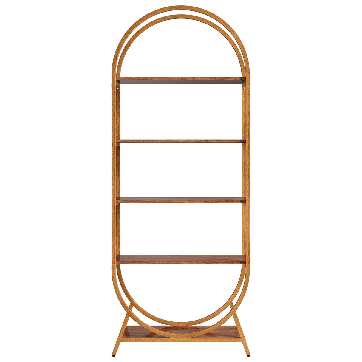 Modern Arched 5-Tier Bookshelf | OROA