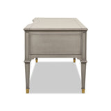5 Drawer Executive Desk - Dove Gray