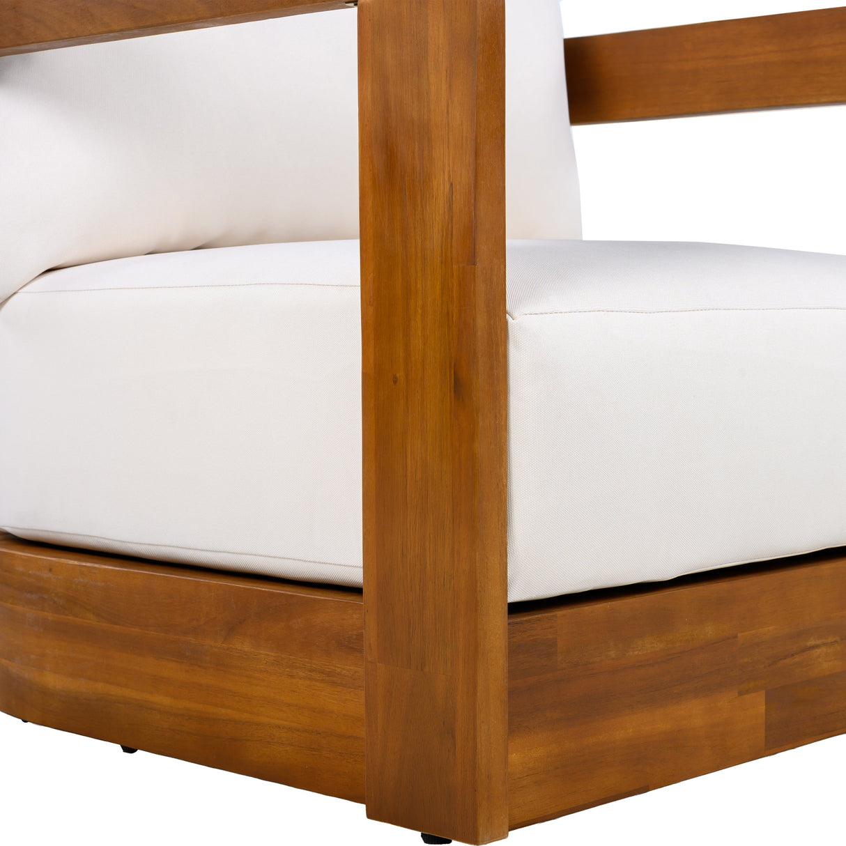 Premium Acacia Wood Outdoor Club Chair Capri