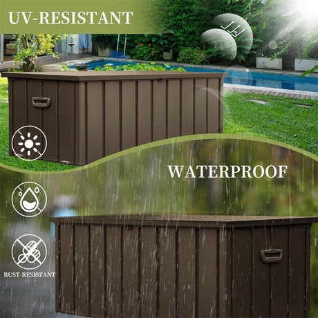 Outdoor Storage Deck Box Waterproof