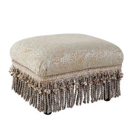 Handcrafted Accent Footstool Ottoman - OROA