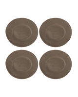 Earth Oval Dessert Plate - Set of 4