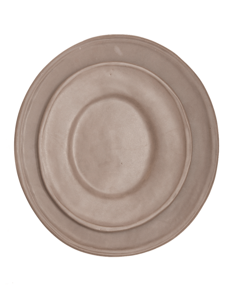 Earth Oval Dessert Plate - Set of 4