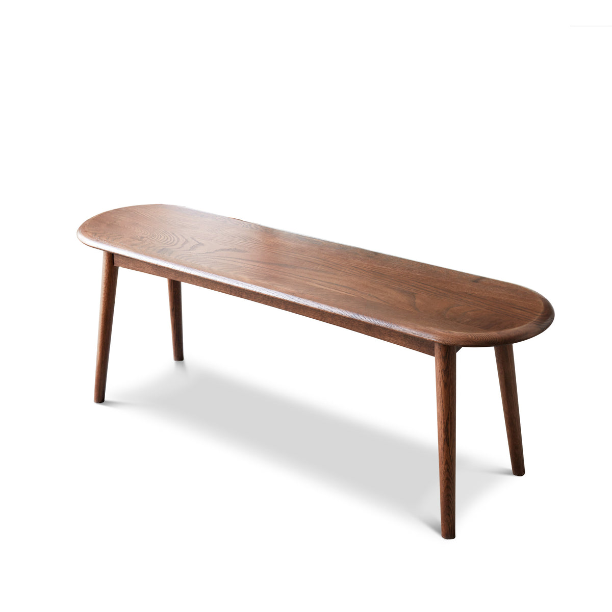 Walnut Oak Wood Dining Bench | Maison Naturelle