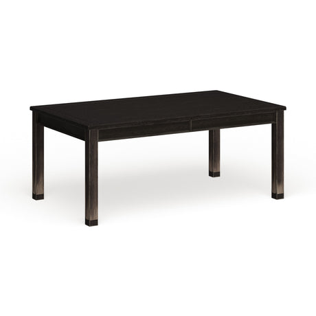 Antique Black Rustic Dining Table 72 Inch | OROA