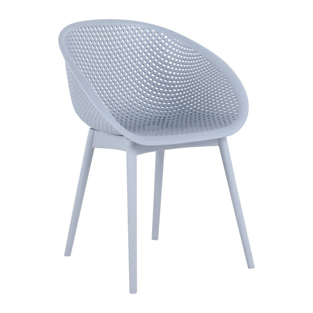 baby blue chair 