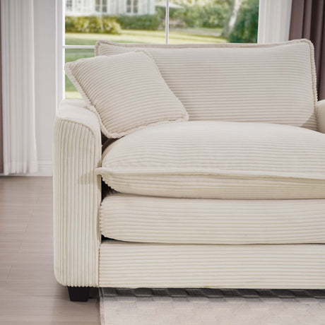 Modern 2 Seater Loveseat - Comfort