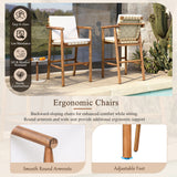 Outdoor Counter Bar Stools (S/2) - Natural