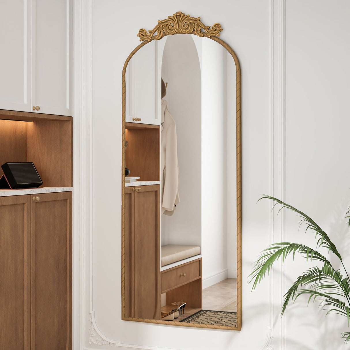 Vintage Arched Full Body Mirror - OROA